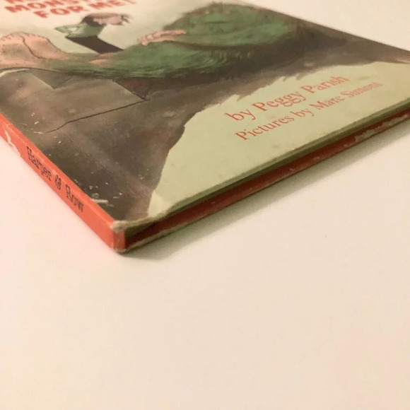 Vtg 1981 No More Monsters For Me An I Can Read Book by Peggy Parish HC - Picture 6 of 15